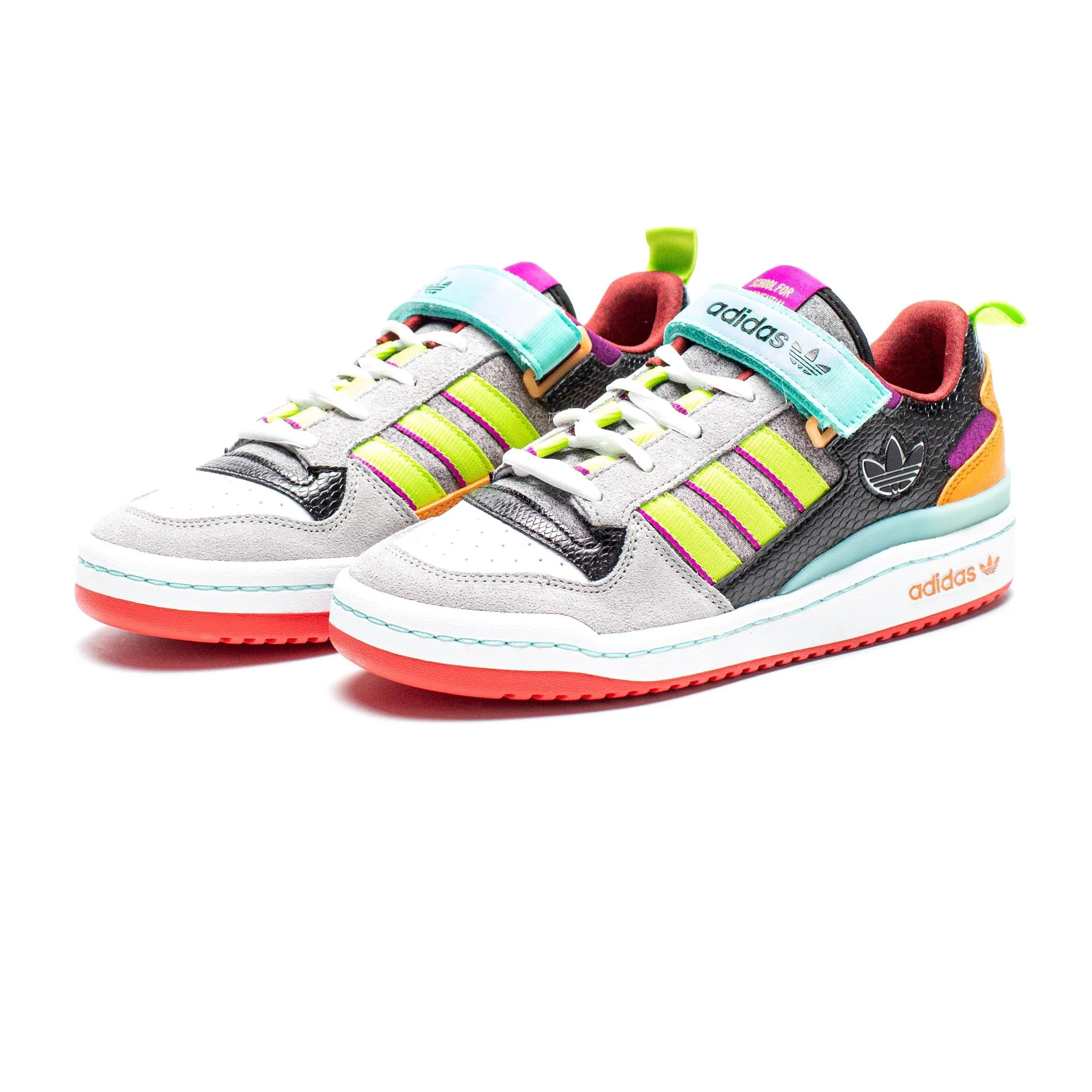 ADIDAS x S.E.E.D Forum Low Multicolor Sneakers