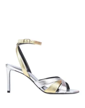 Celine Women Sandals Silver 3 UK