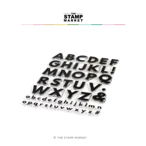 Chunky Alphabet Stamp Set