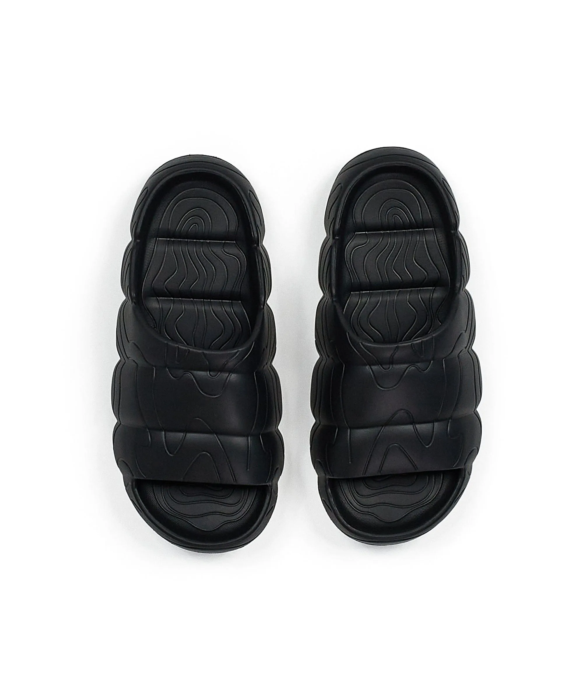 Cloud Map Slides - Black