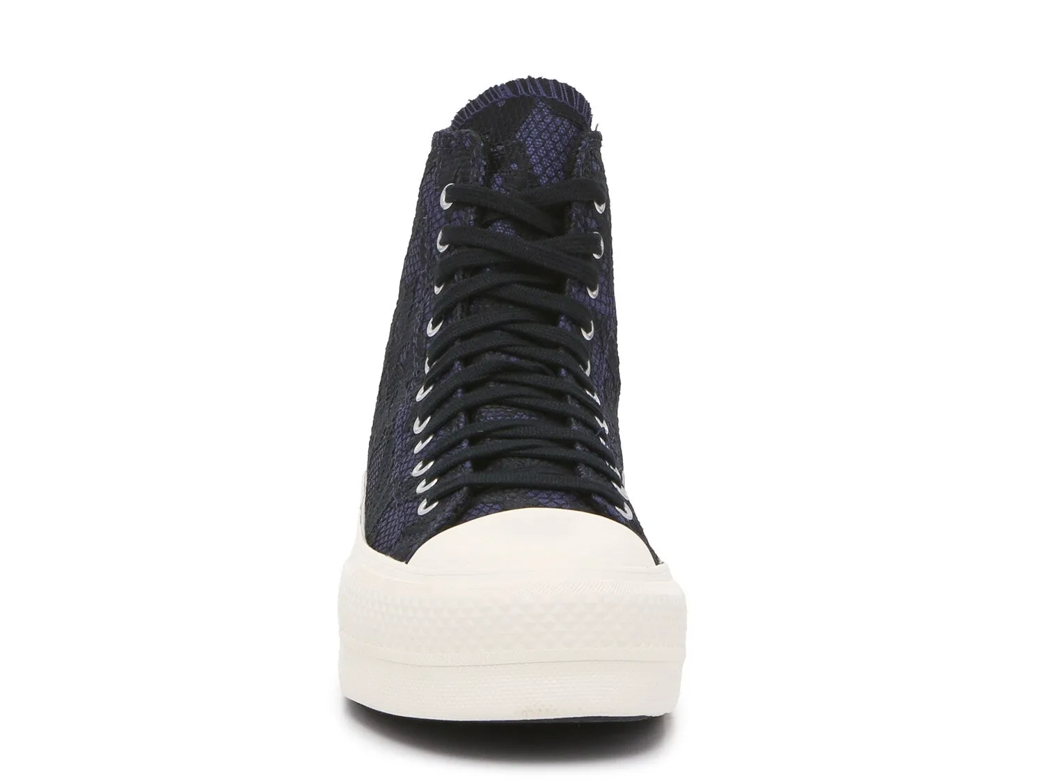 Converse Chuck Taylor All Star Platform High Sneakers, Black/Purple