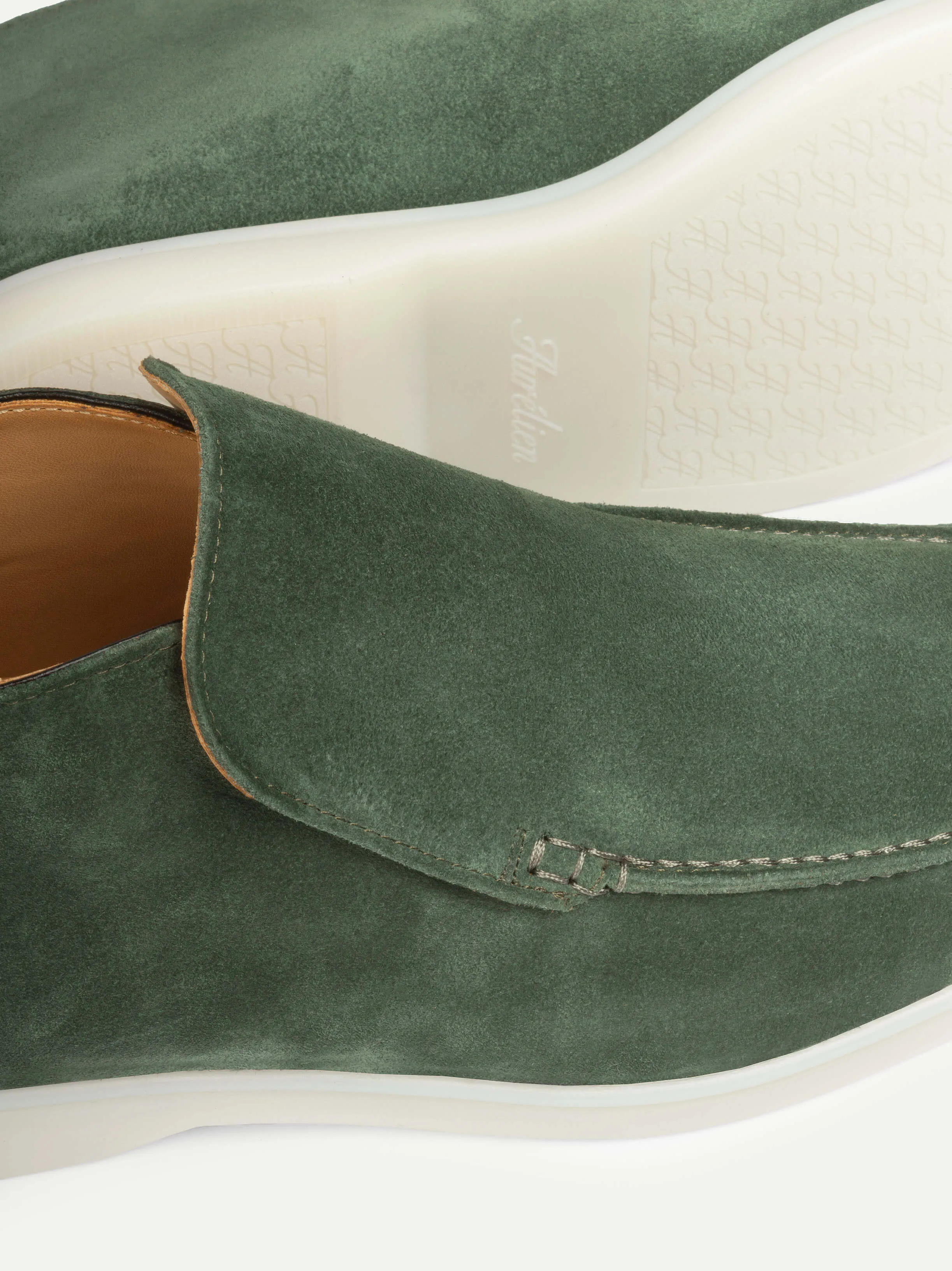 Deep Green City Loafer