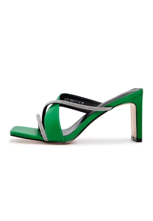 High Heels Sandals - Green