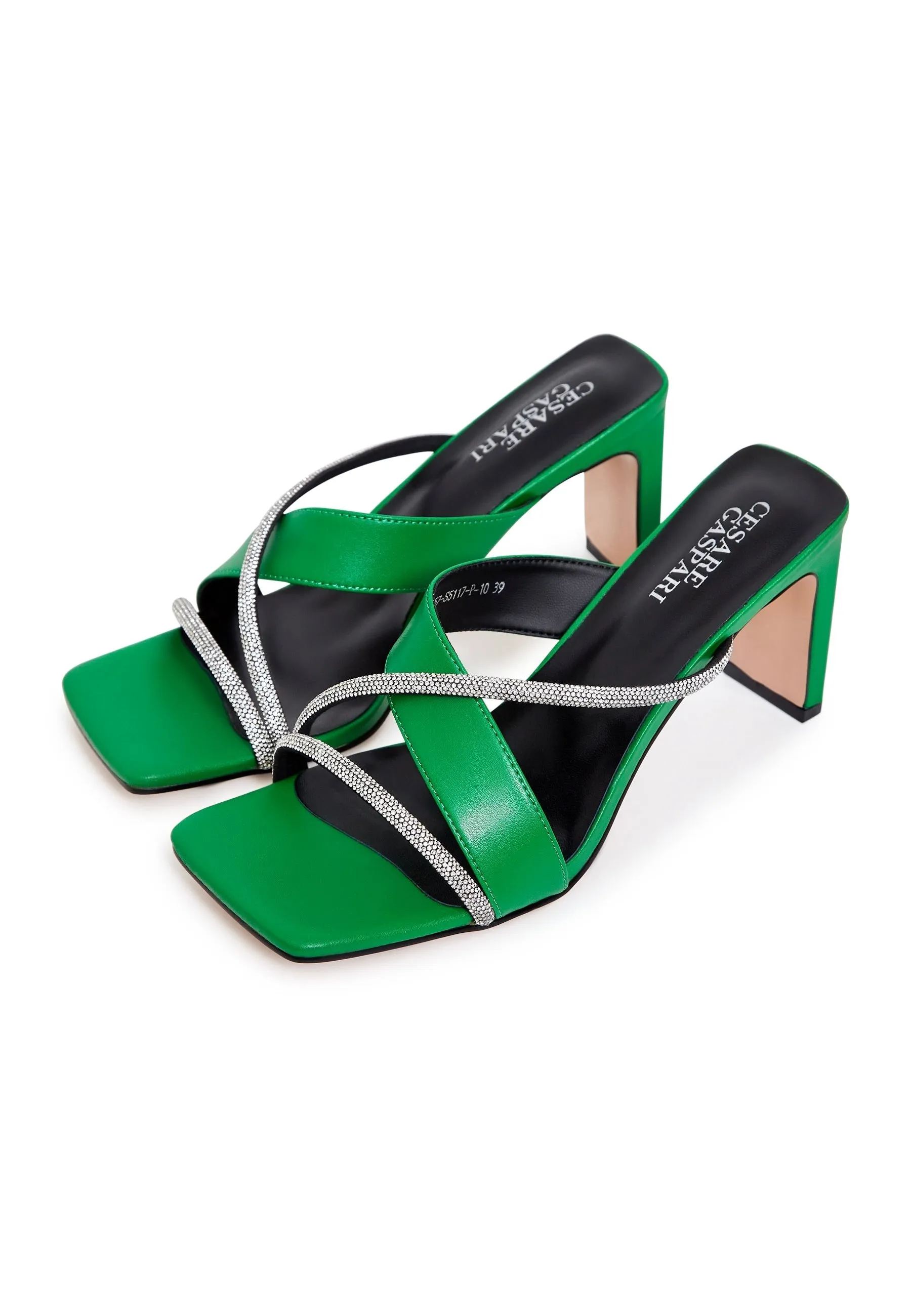 High Heels Sandals - Green