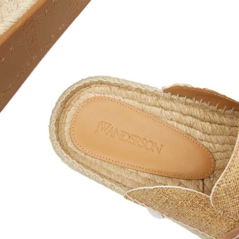 JW Anderson Espadrilles Loafers, beige