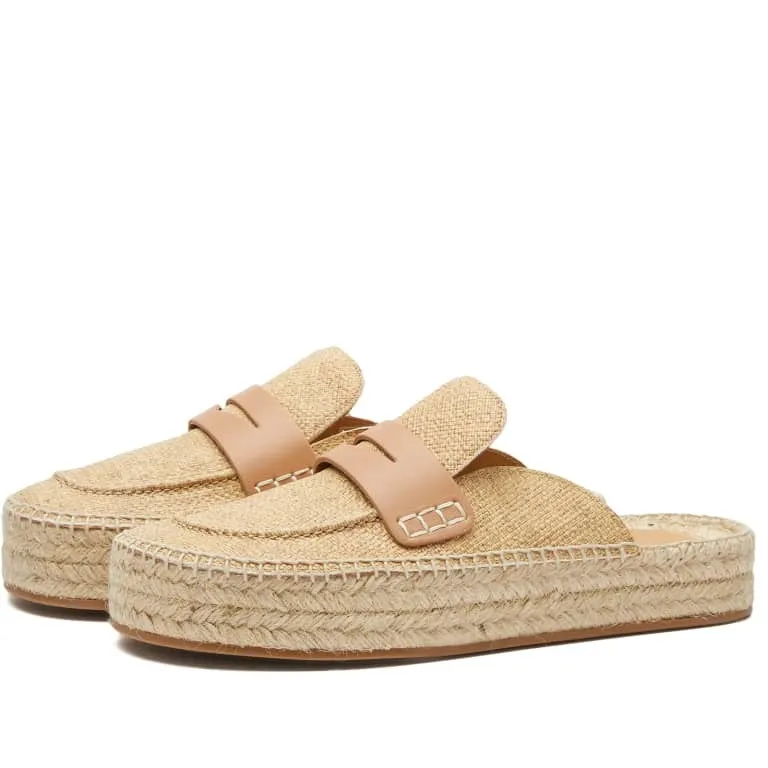 JW Anderson Espadrilles Loafers, beige