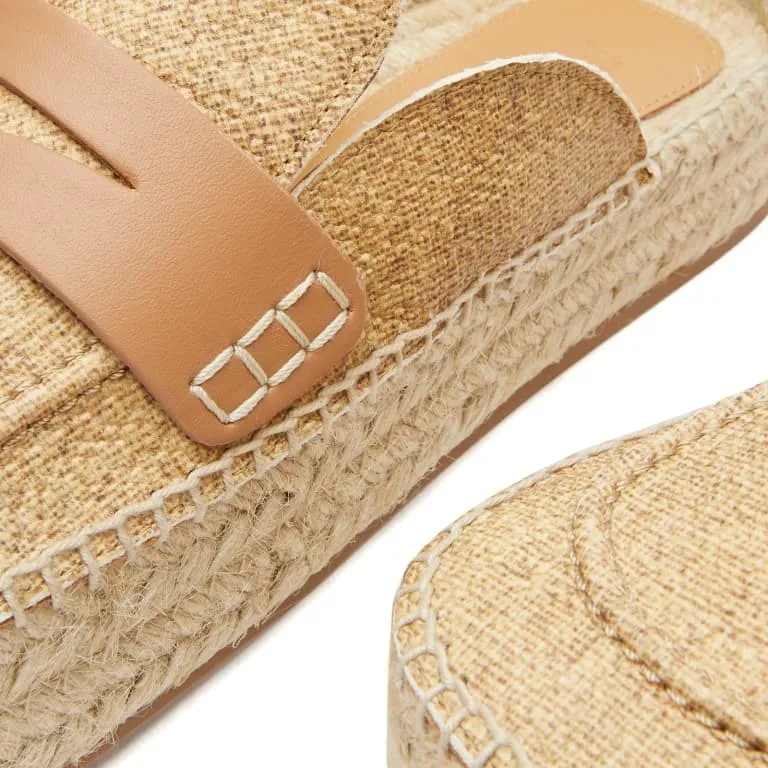 JW Anderson Espadrilles Loafers, beige