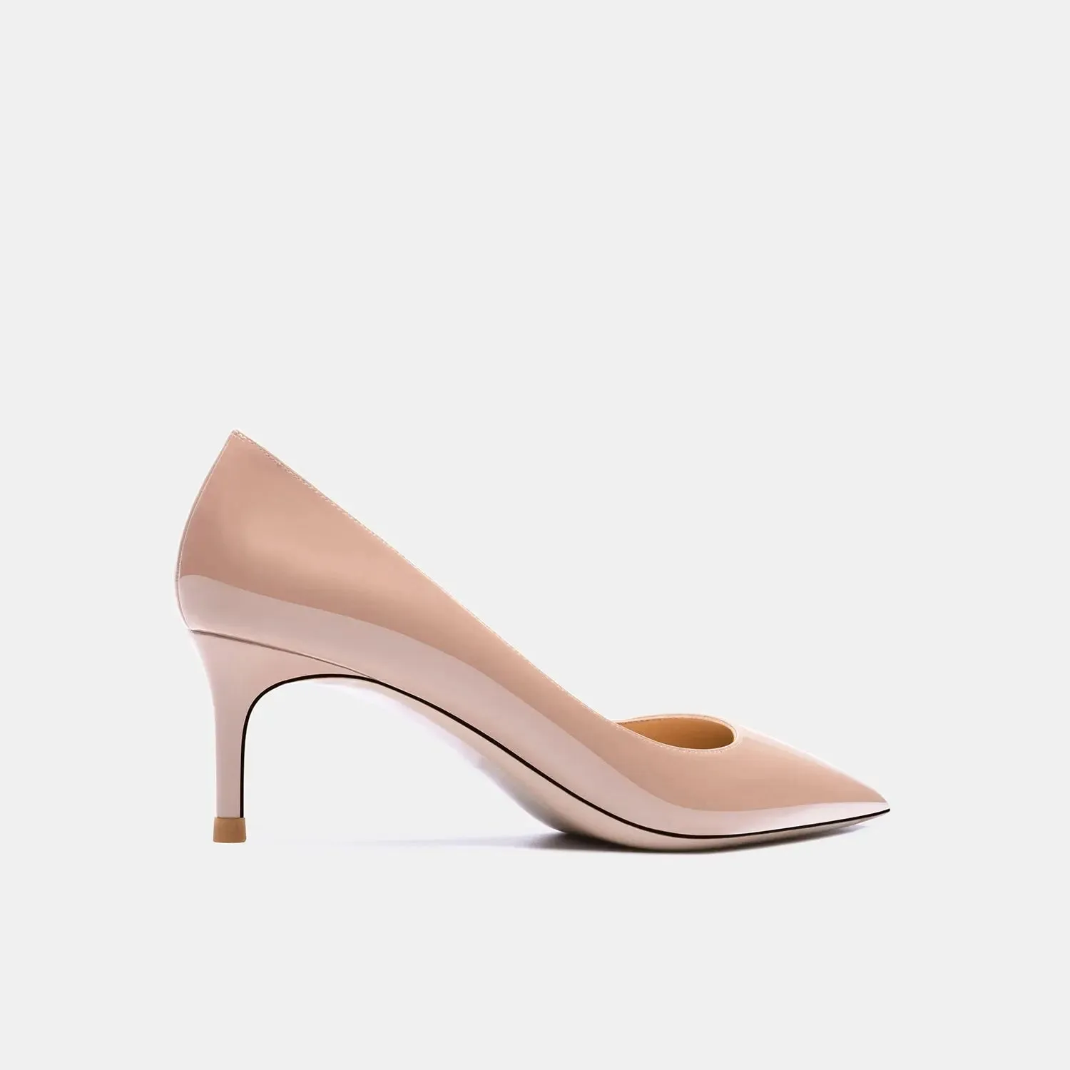 Lady Victoria Nude Kitten Heels