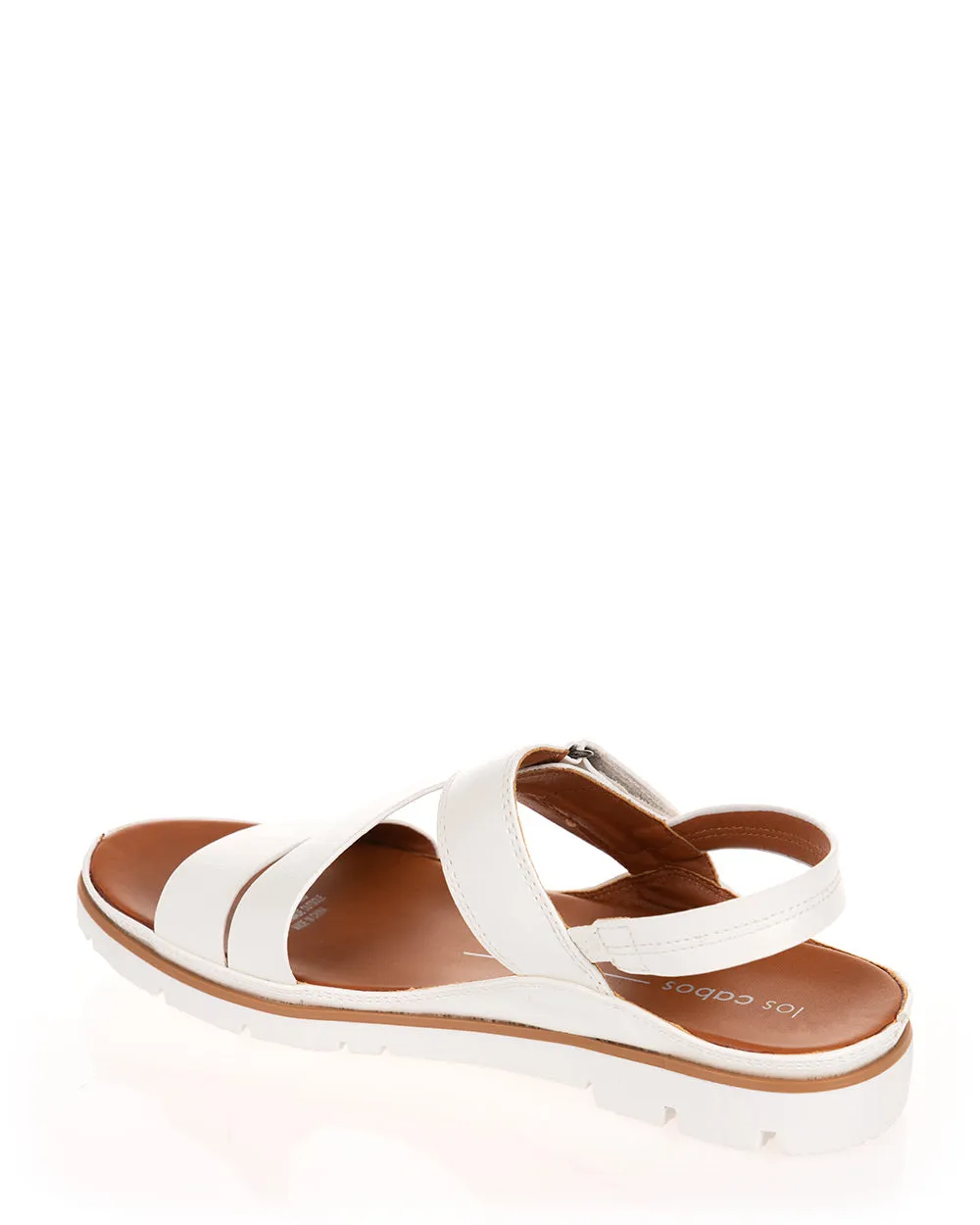 Los Cabos Ashli White Sandal