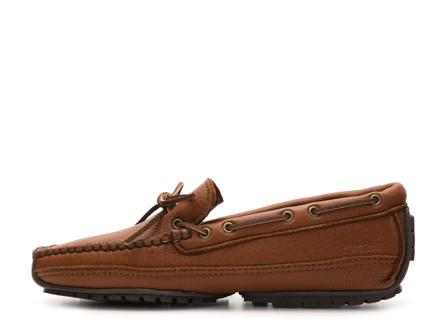 Minnetonka Weekend loafers, cognac