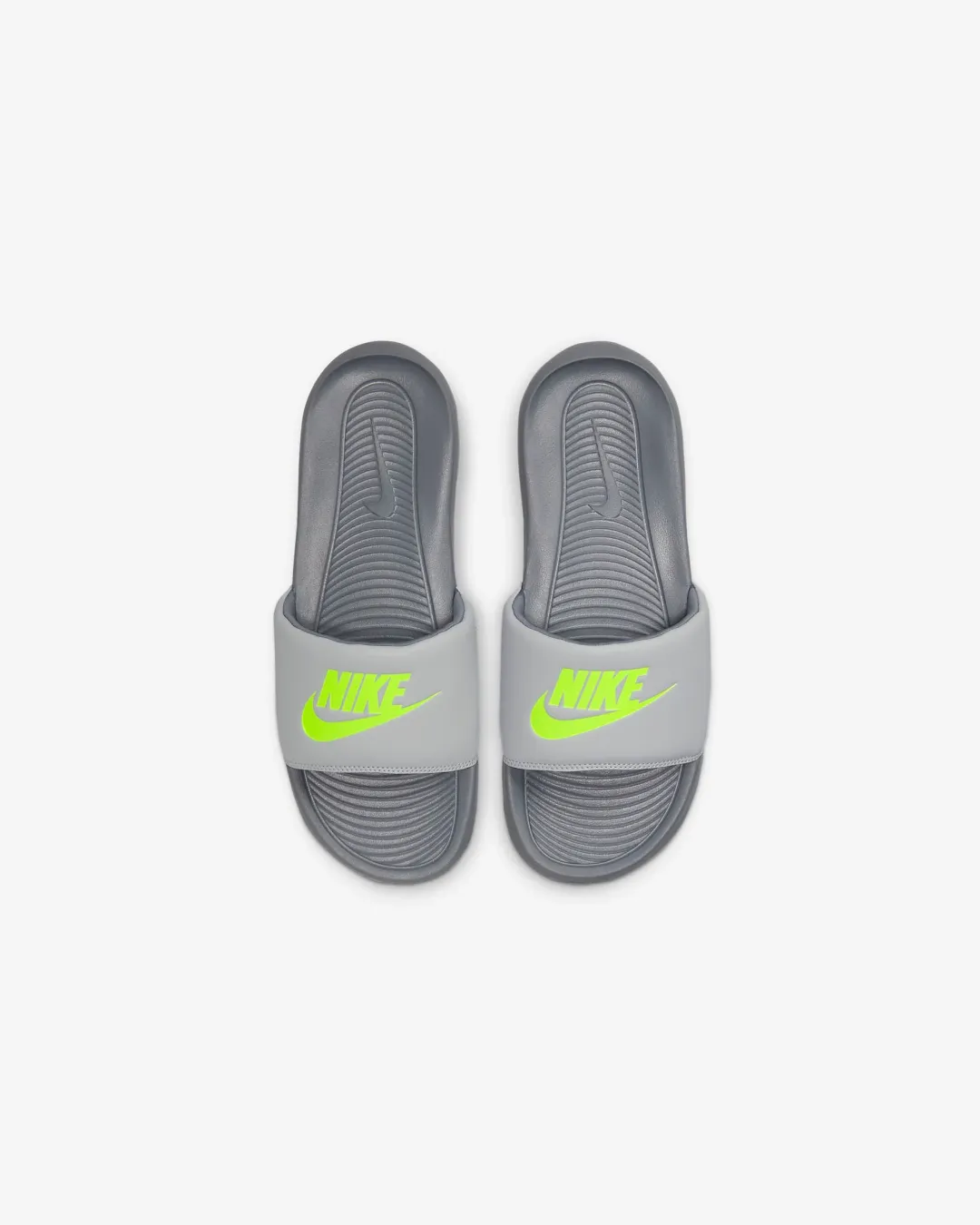 Nike Victori One 'Grey Volt' Slides