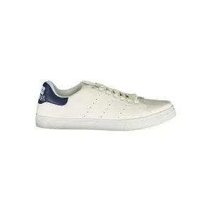 1963 Classic White Polyester Sneakers from Norway