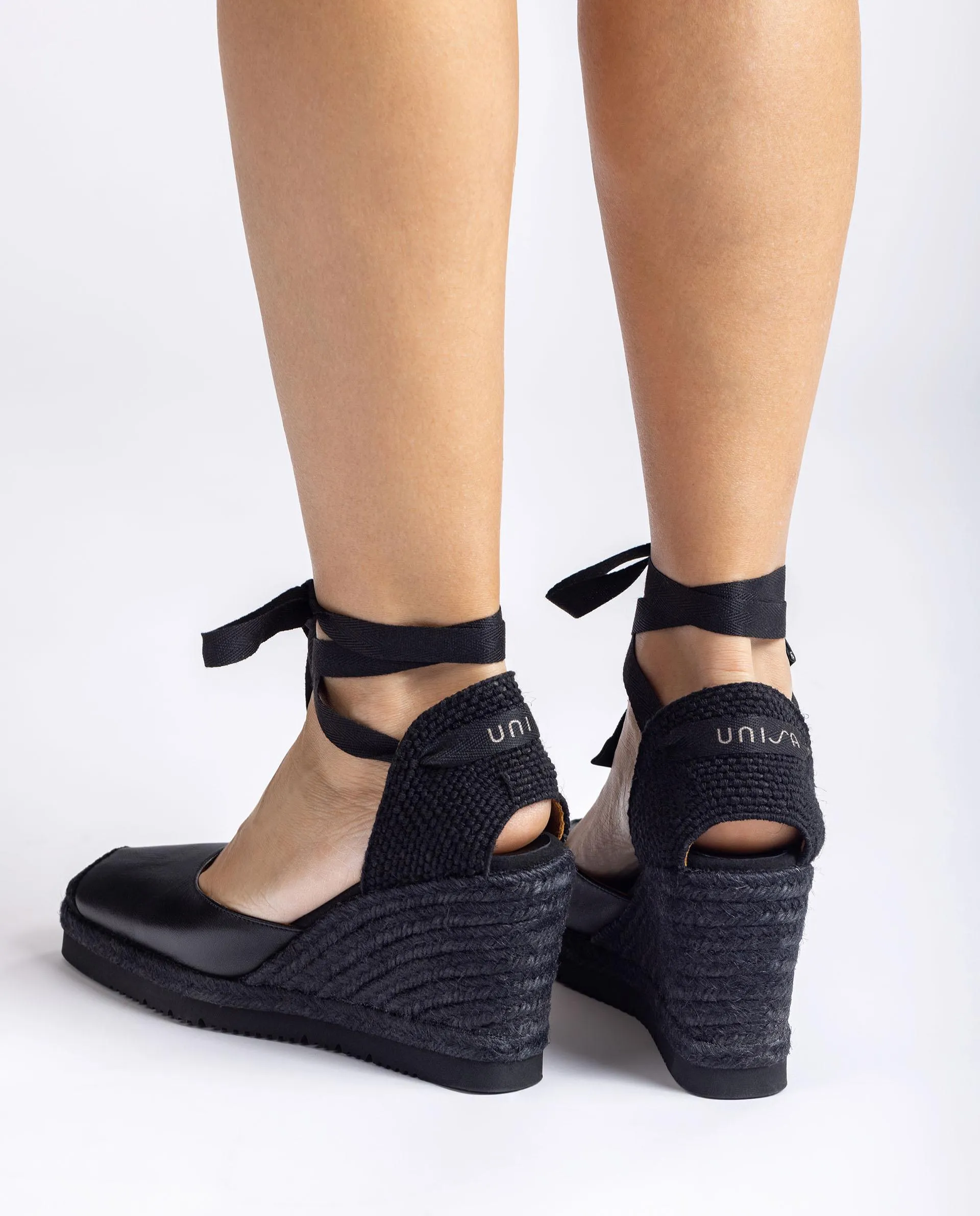 Unisa Carat Black Espadrille